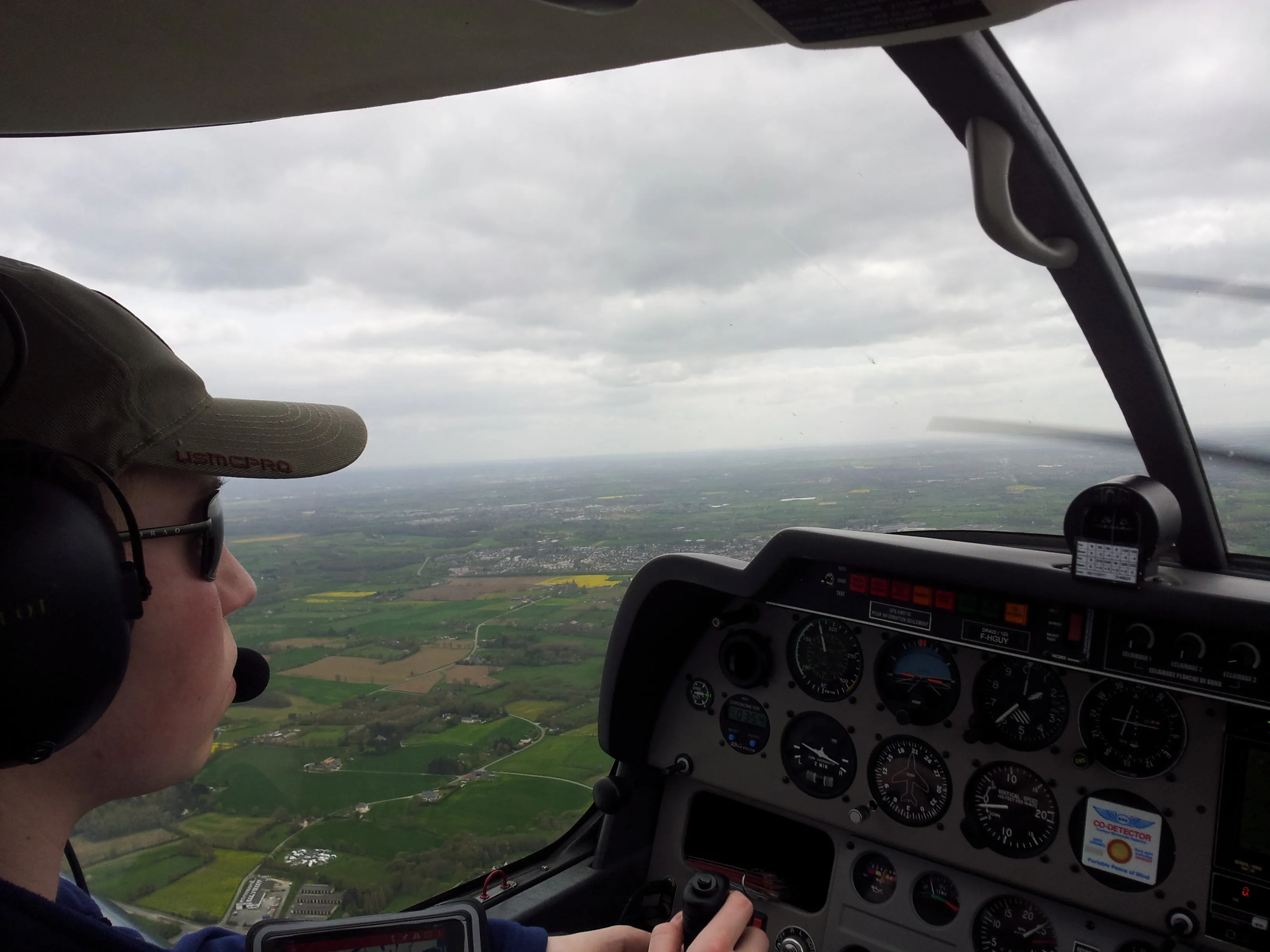 During the navigation