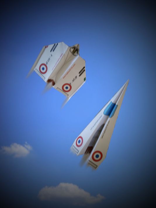Raptor and Interceptor in close formation Raptor and Interceptor in close formation