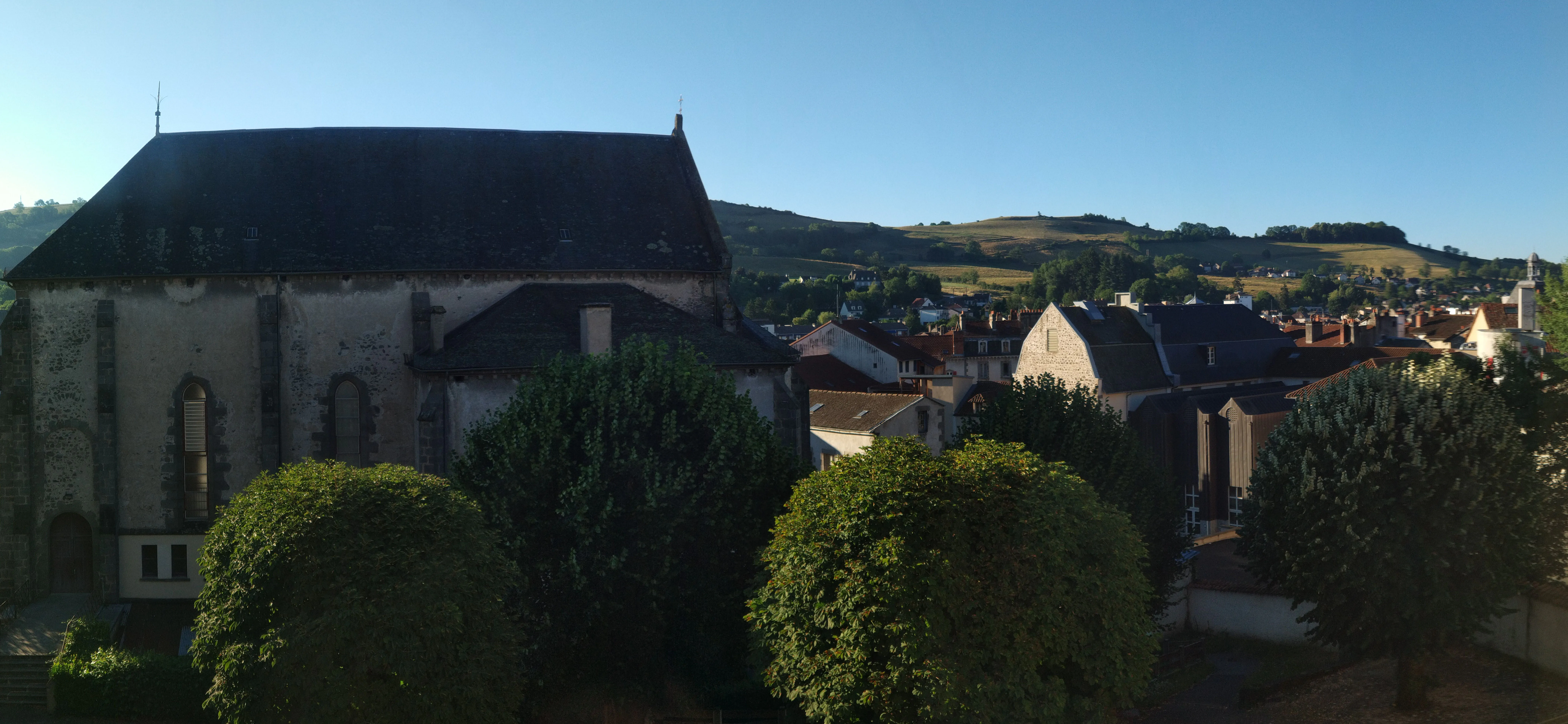 The view from my room in the boarding house