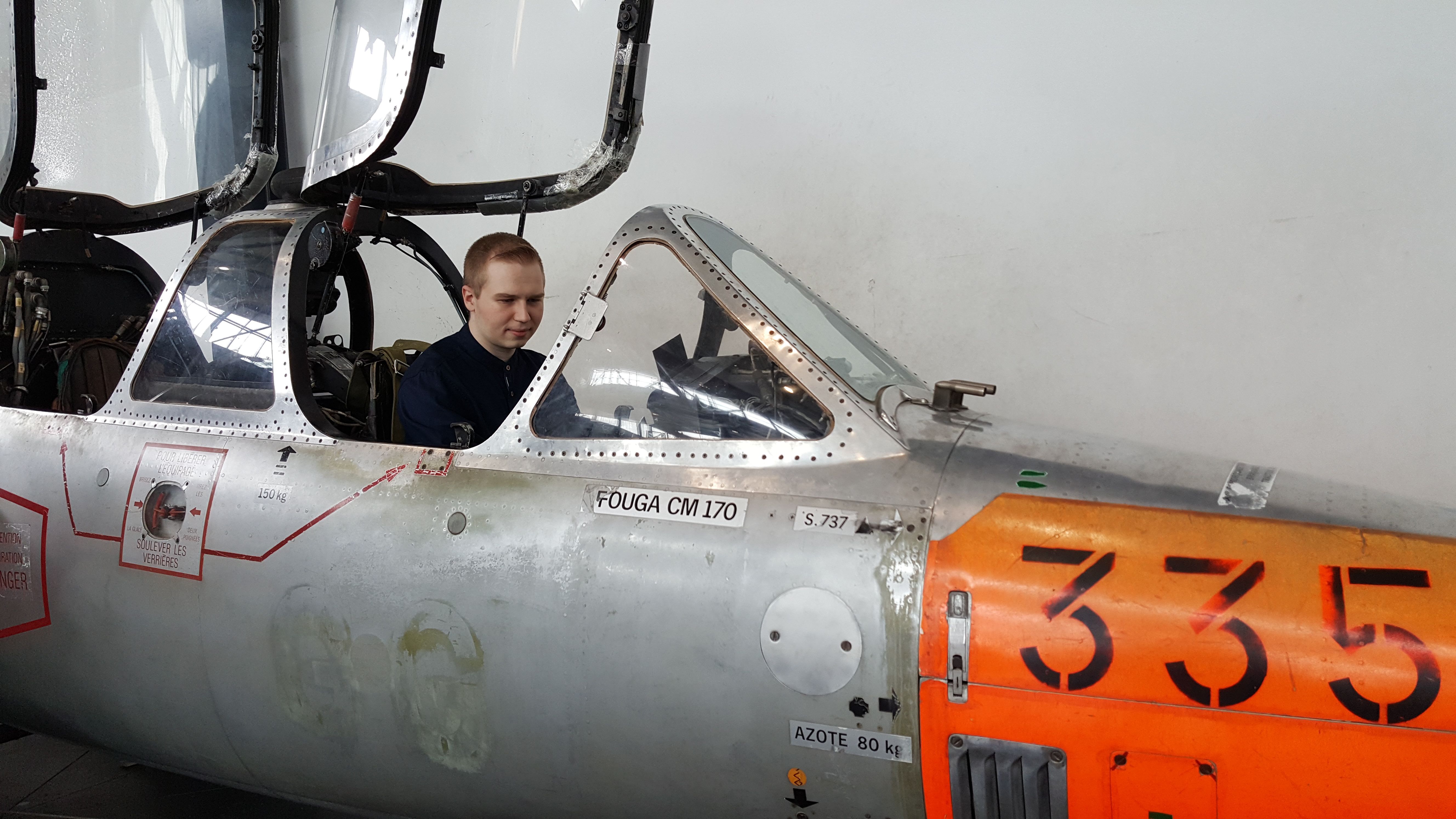 Checklist "Before start-up" in the Fouga... Checklist "Before start-up" in the Fouga...